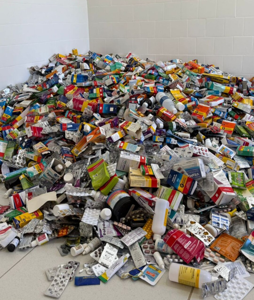 Campanha recolhe grande volume de medicamentos vencidos
