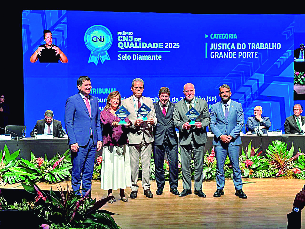 Justiça do Trabalho conquista Selo Diamante
