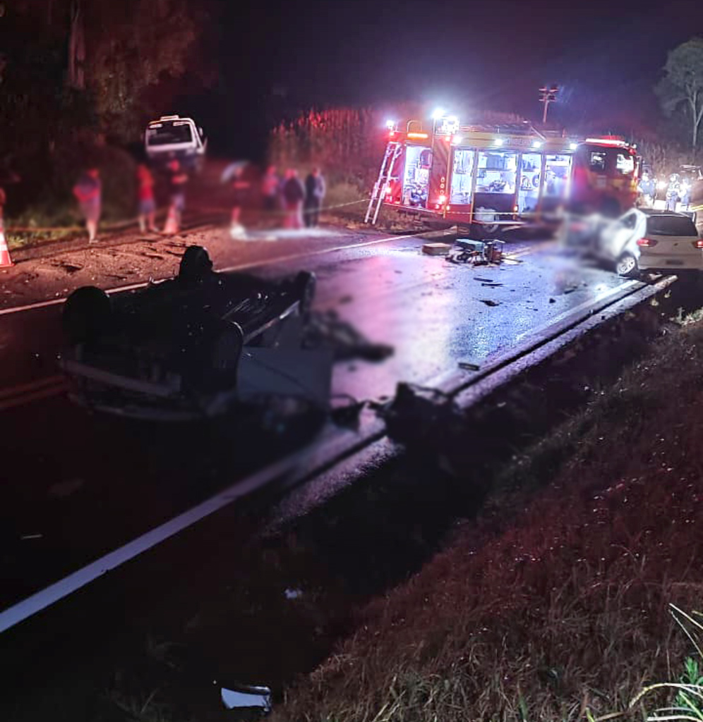 Grave acidente de trânsito na BR 163 deixa duas vítimas fatais