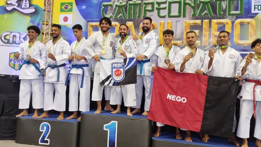 Karatê Joaquinense brilha no Campeonato Brasileiro em Fortaleza