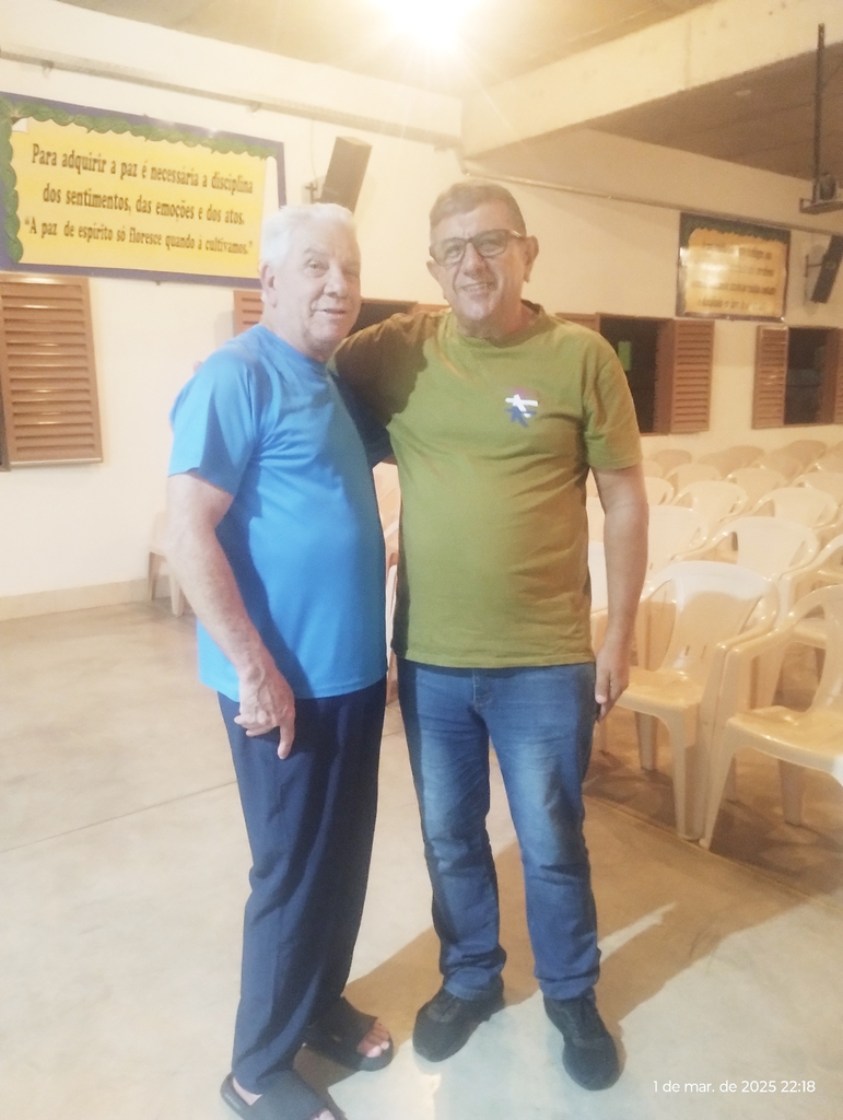  - Irmão Tadeu e Prof. Ciro (Março, 2025)