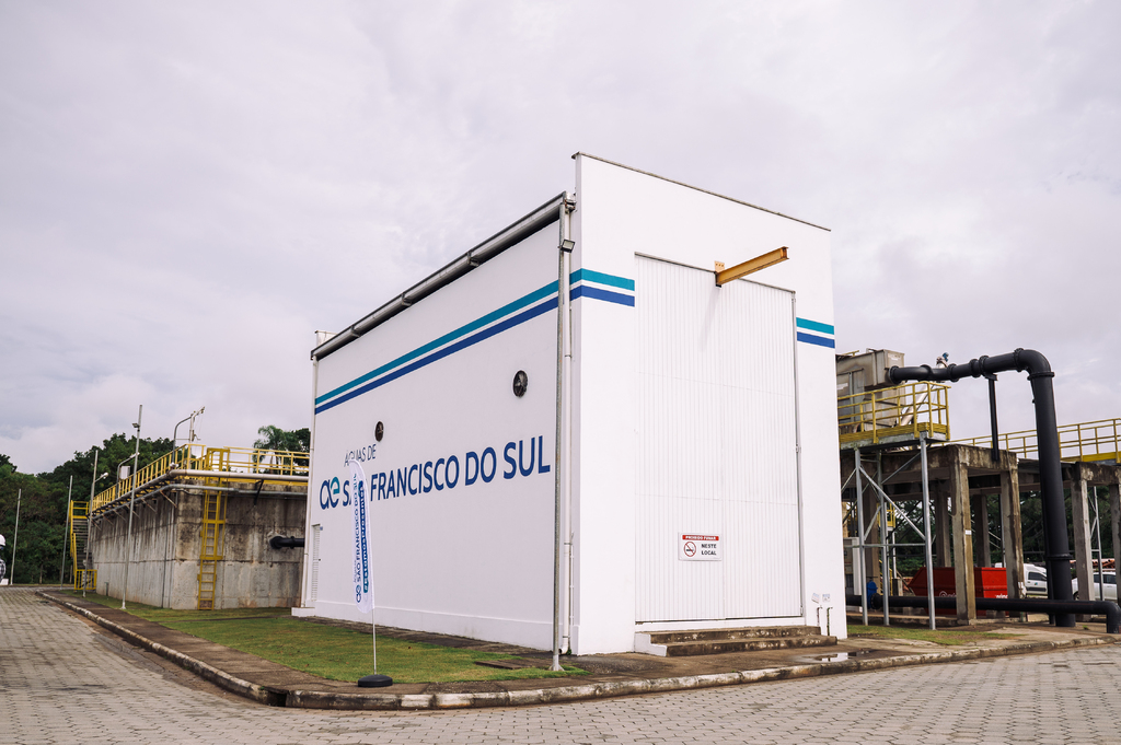 Águas de São Francisco do Sul instala nova tecnologia de monitoramento e controle de aeração na Estação de  Tratamento de Esgoto – ETE Ubatuba