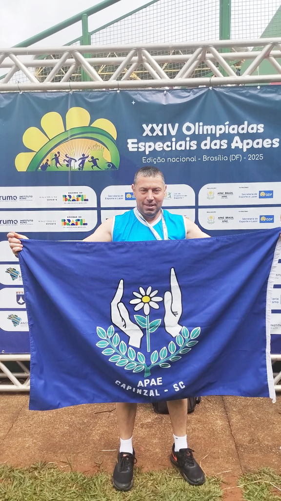 Capinzal se destaca na XXIV Olimpíadas Especiais das Apaes em Brasília​