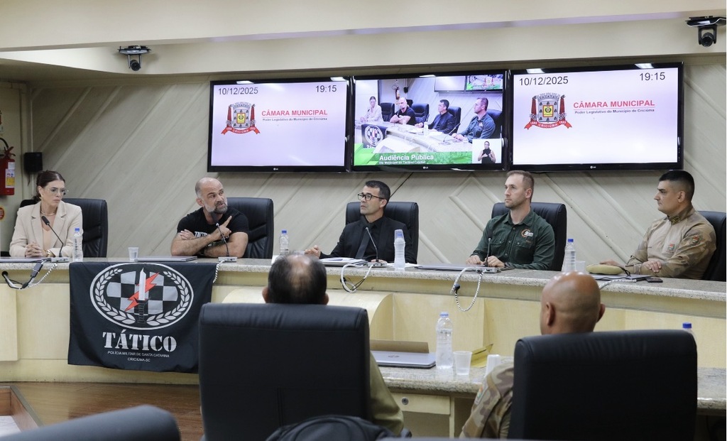 Audiência Pública discute criação do Dia Municipal do Tactical Combat