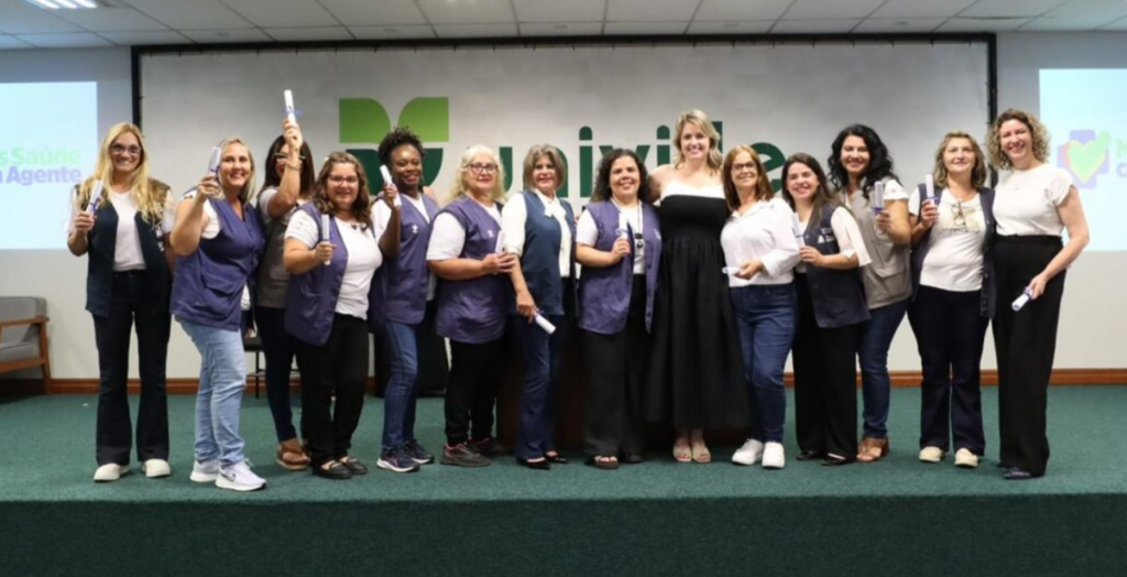 Formação técnica amplia qualificação dos agentes de saúde e endemias em Joinville