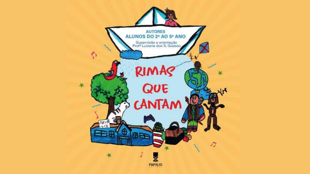 Crianças lançam segundo livro do projeto Escola Sonora com poemas que ganham vida através da música