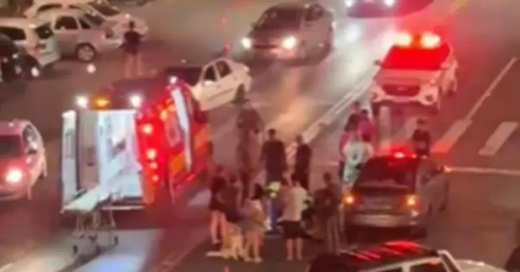 Em Ituporanga, menina de 12 anos fica ferida após atropelamento no bairro Santo Antônio