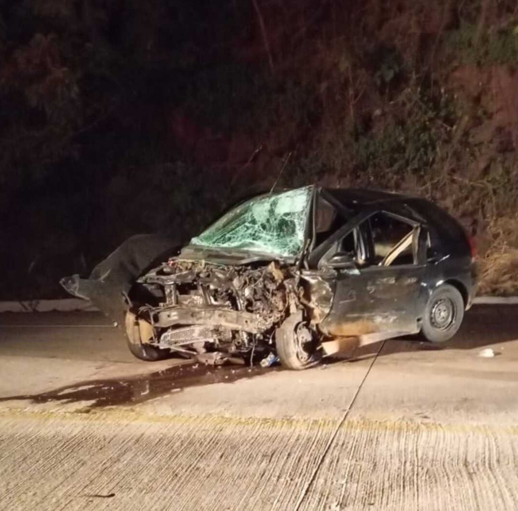 Grave acidente de trânsito é registrado na BR 163 em Guaraciaba