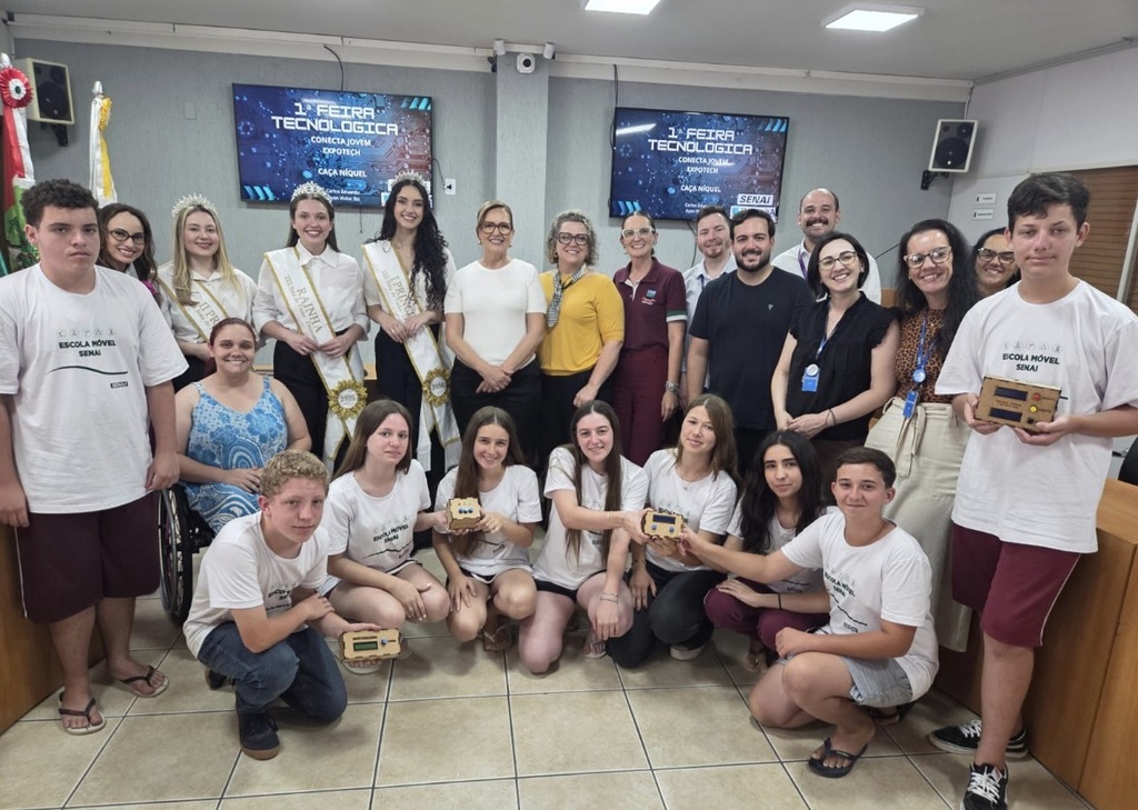 Alunos de Urussanga desenvolvem jogos educativos em parceria com o Senai