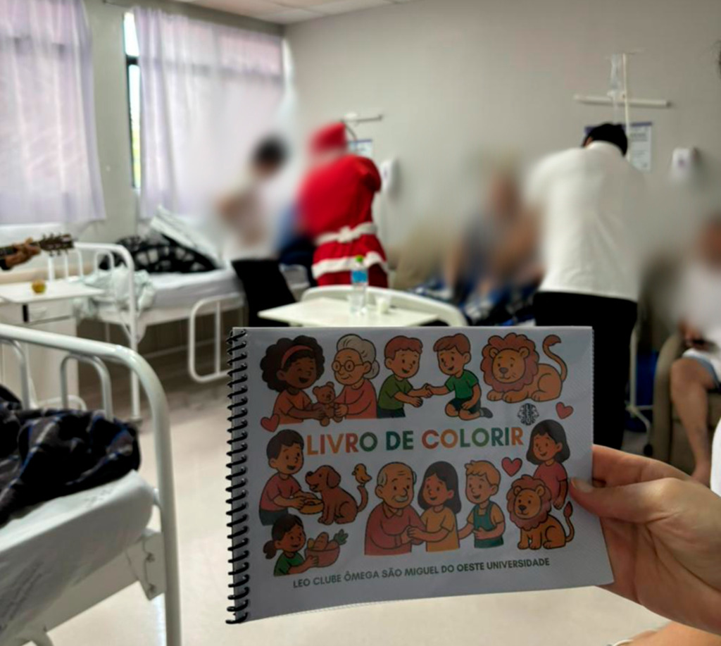 LEO Clube leva ação solidária ao Hospital Regional Terezinha Gaio Basso