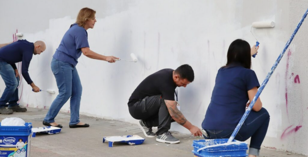 Mutirão de combate à pichação deste sábado é adiado devido à previsão de chuva