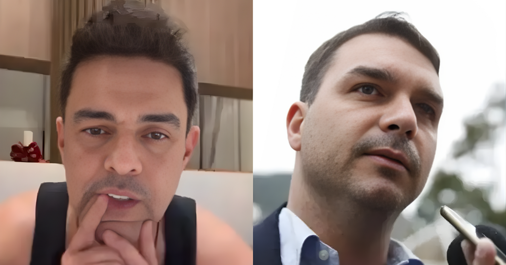 Zezé Di Camargo é detonado por Flávio Bolsonaro após críticas: “Exagero”