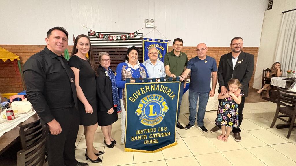 Reunião Festiva do Lions Clube Capinzal/Ouro marca visita da Governadora do Distrito LD-8
