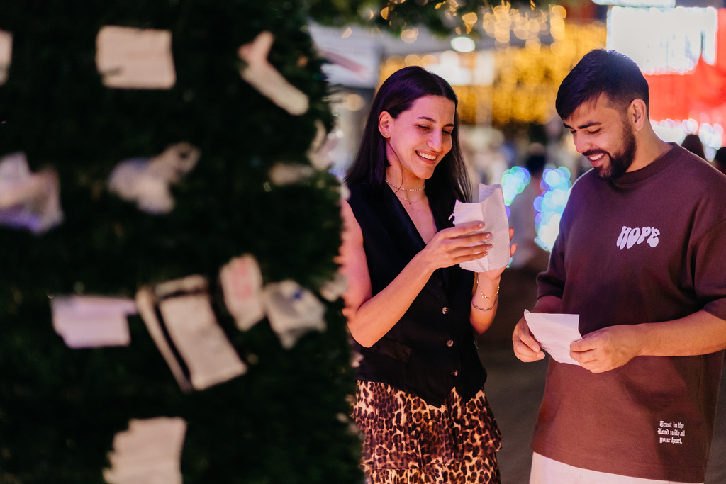 Árvore dos Desejos desperta gestos de amor ao próximo