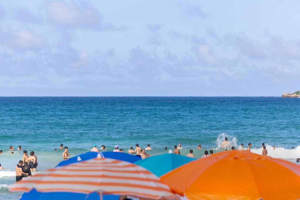Mais de 75% das praias de Santa Catarina estão próprias para banho