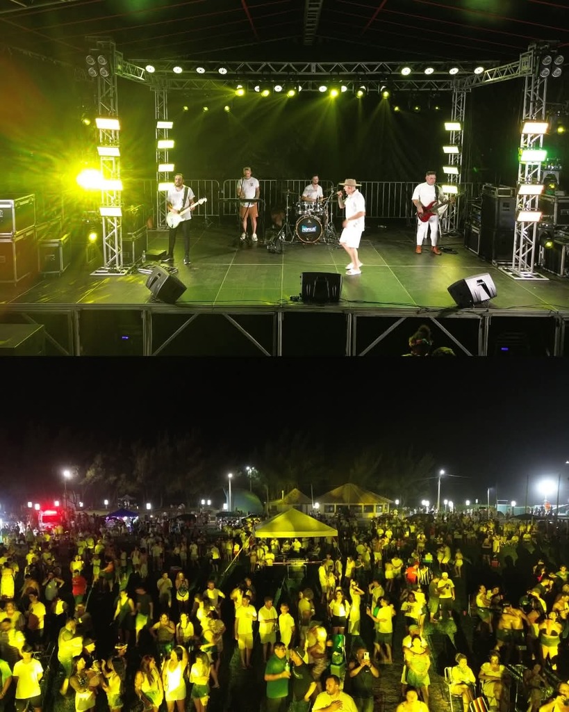 RÉVEILLON 2026 REÚNE MILHARES DE PESSOAS EM PASSO DE TORRES