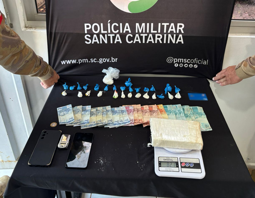 Ocorrência de tráfico de drogas é registrada no município