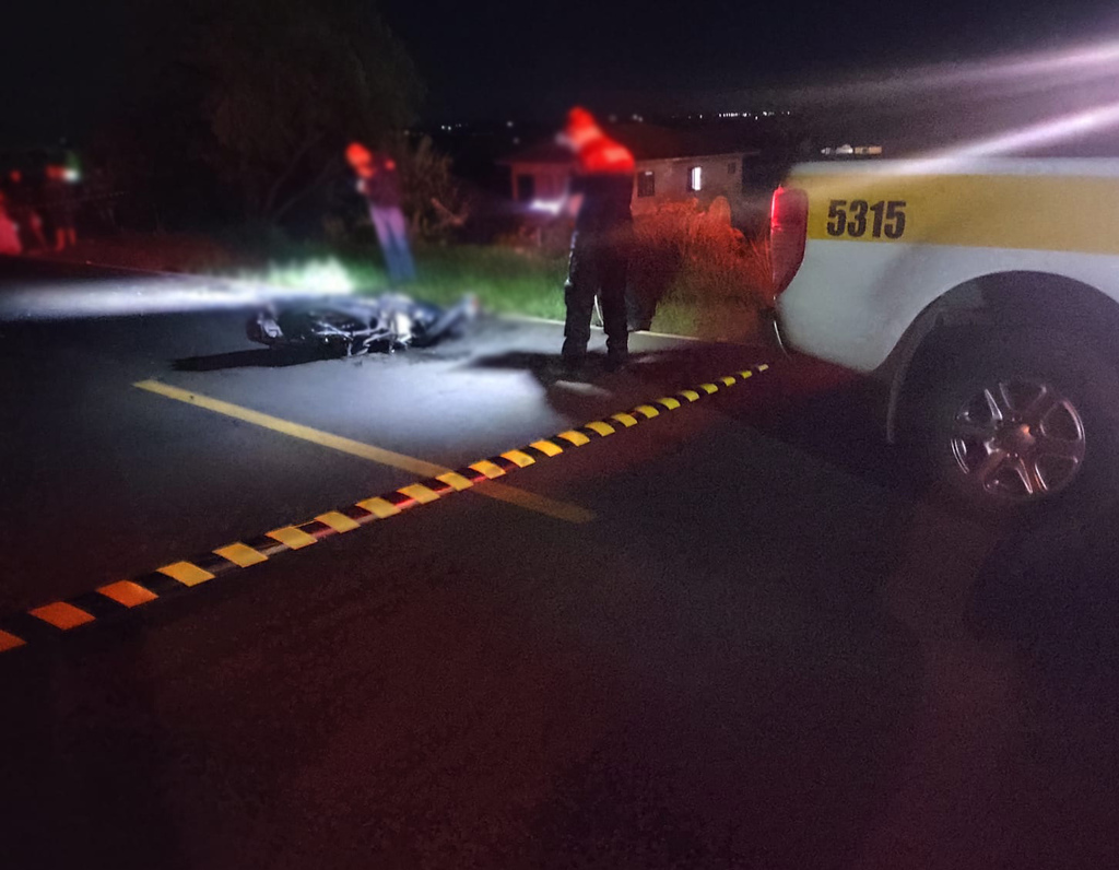 Motociclista morre em grave acidente de trânsito na SC 163