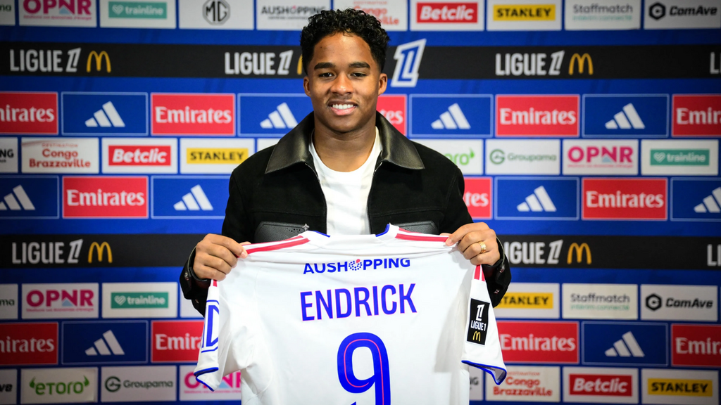 Imagem Reprodução Internet - Endrick explica escolha pelo Lyon e revela conselho de Ancelotti para evolução na carreira