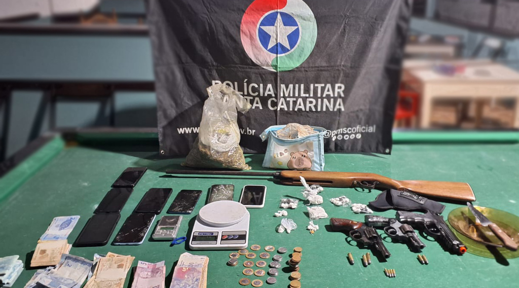 Operação conjunta resulta em prisões e apreensões na região