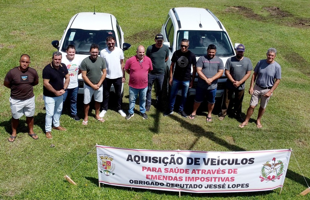 SETE NOVOS VEÍCULOS INTEGRAM FROTA MUNICIPAL DE SANTA ROSA DO SUL