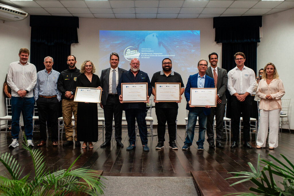 Seminário institucional consolida nova fase do Porto de Itajaí com gestão transitória da CODEBA e reforço na segurança portuária
