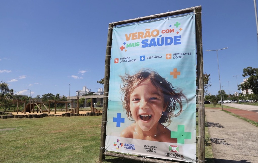 Janeiro Azul Turquesa: Criciúma reforça prevenção de doenças infecciosas e parasitárias comuns no verão