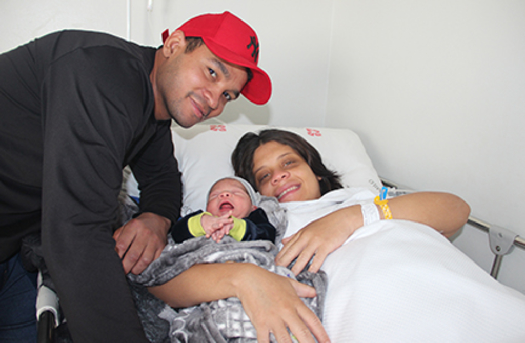 O primeiro bebê de 2026!