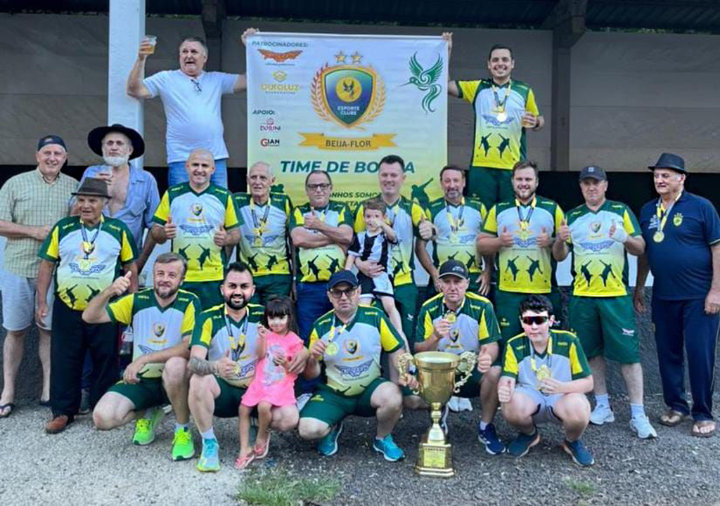 BEIJA FLOR É CAMPEÃO E INICIA 2026 COM GRANDES CONQUISTAS NA BOCHA