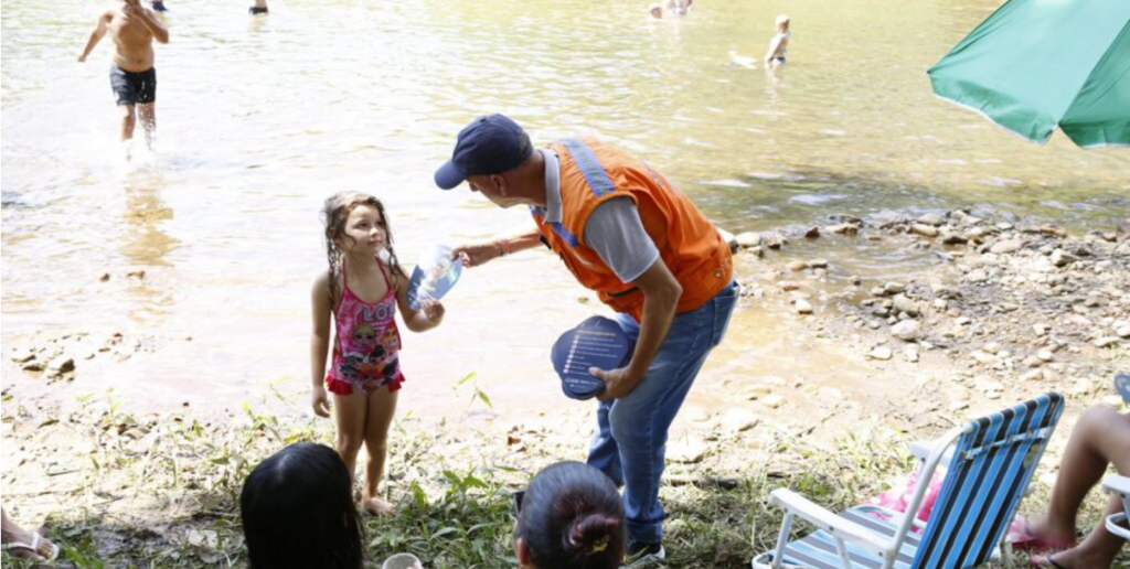 Defesa Civil realiza mais uma blitz educativa do Projeto Piava neste sábado