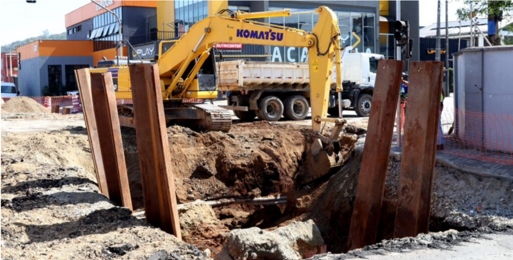Águas de Joinville orienta moradores sobre consumo consciente durante obra que vai impactar abastecimento na Zona Sul