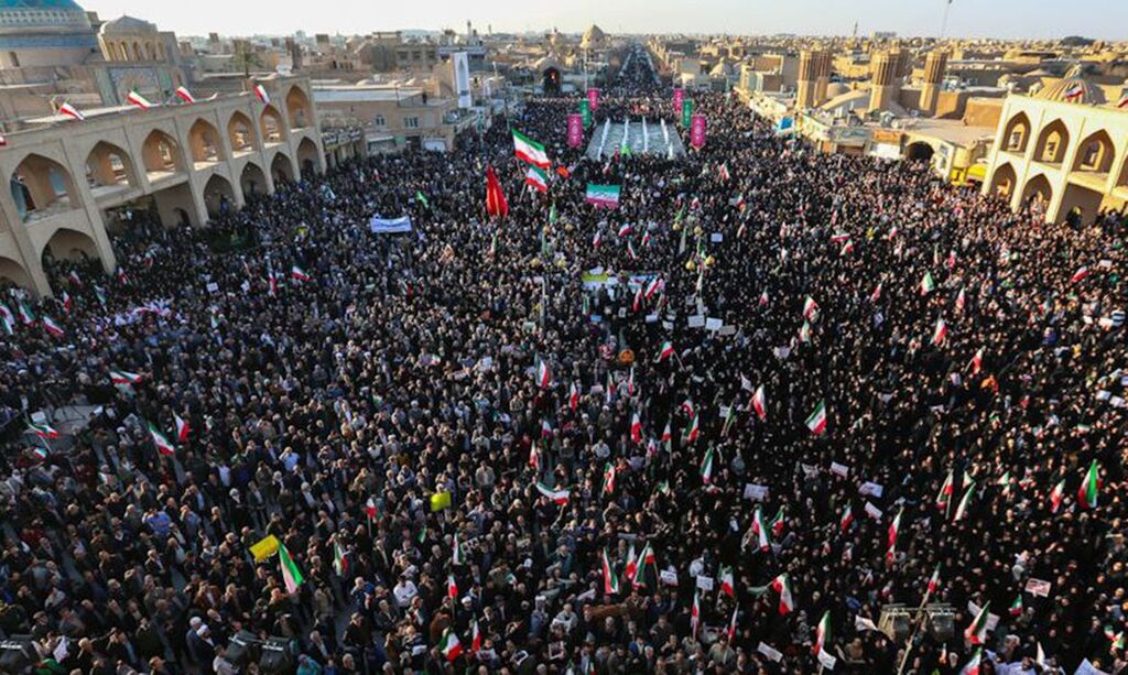 Atos pró-regime no Irã criticam distúrbios e interferência estrangeira