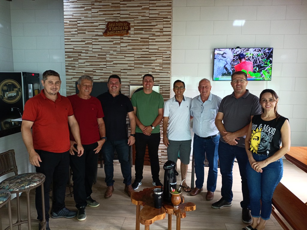 Deputado Oscar Gutz visita Serra Alta e reafirma parceria com o município