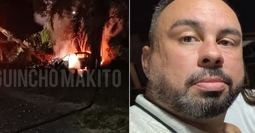 Professor morre após grave acidente e incêndio em veículo no Alto Vale do Itajaí