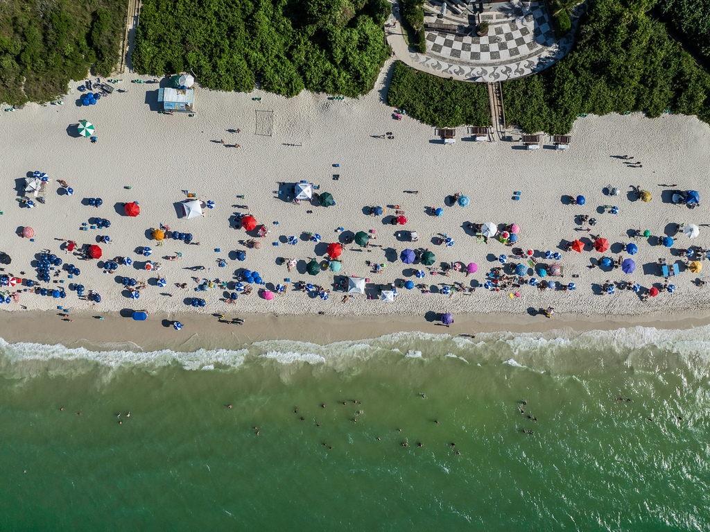 Mais de 65% dos pontos do litoral catarinense estão próprios para banho, aponta IMA