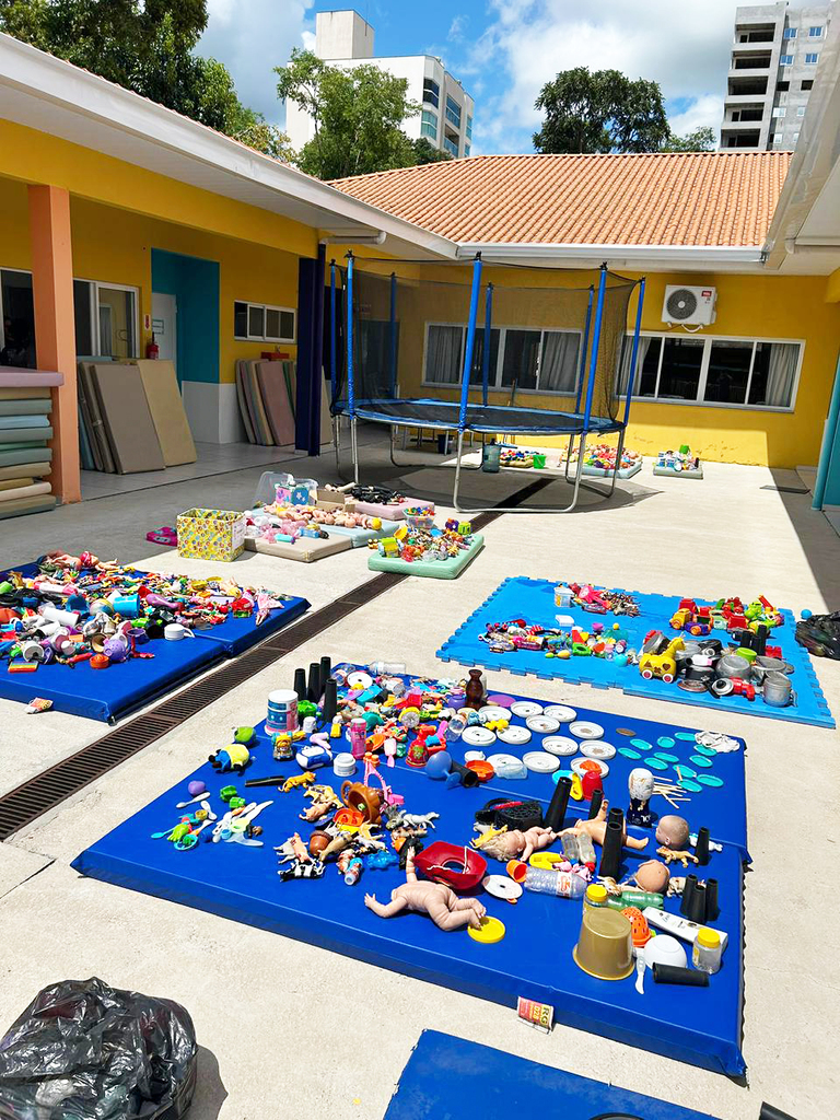 CRECHE PASSINHO INICIAL PASSA POR DESINFECÇÃO COMPLETA APÓS CONFIRMAÇÃO DE MÃO-PÉ-BOCA