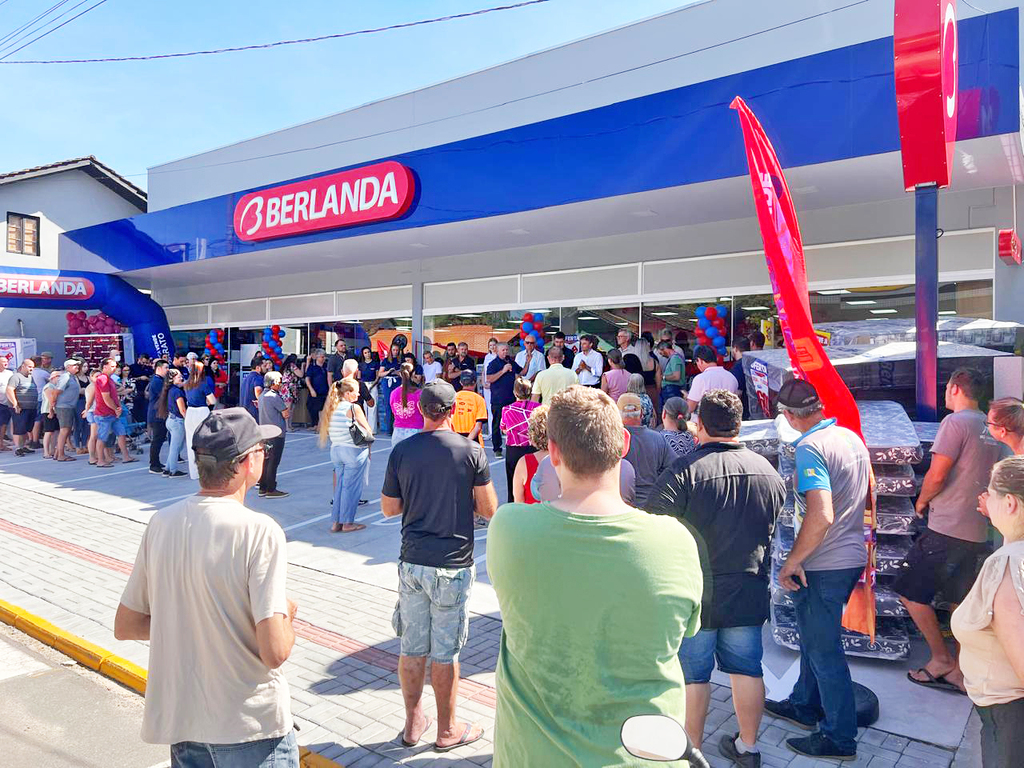Berlanda encerra 2025 com nove inaugurações em Santa Catarina e prevê abrir dez lojas em 2026