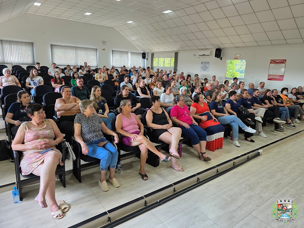 Palestra alusiva ao janeiro branco reúne expressivo público