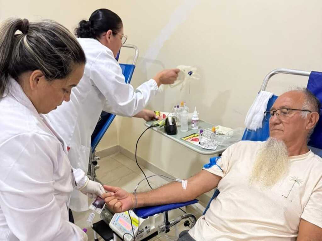 Doação de sangue em São Francisco do Sul reforça estoques do HEMOSC e garante atendimento em toda Santa Catarina