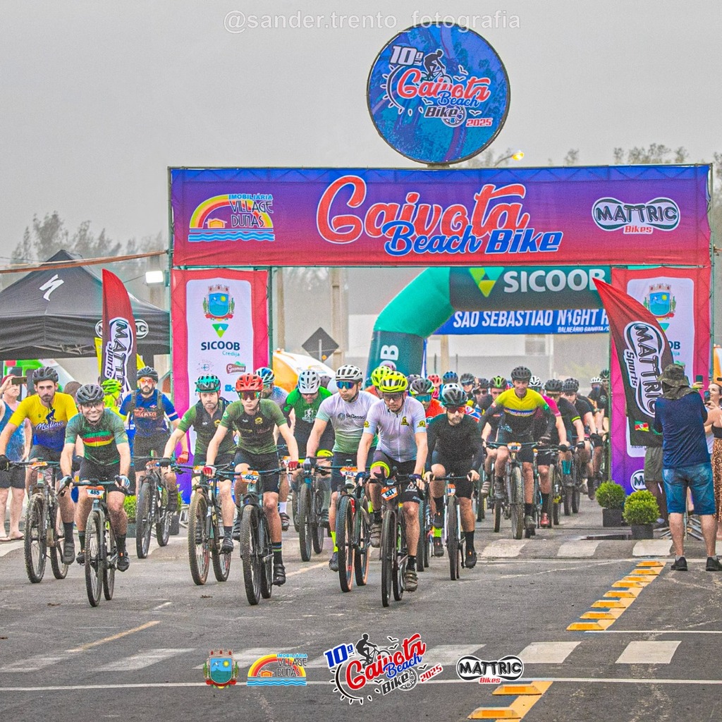 BALNEÁRIO GAIVOTA RECEBE A 11ª EDIÇÃO DO GAIVOTA BEACH BIKE NESTE FINAL DE SEMANA