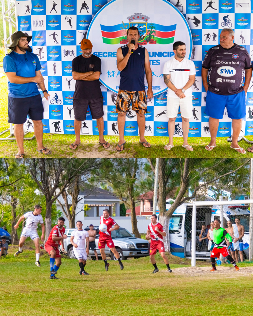TORNEIO DE FUTEBOL 7 EM PASSO DE TORRES REÚNE MAIS DE 200 ATLETAS