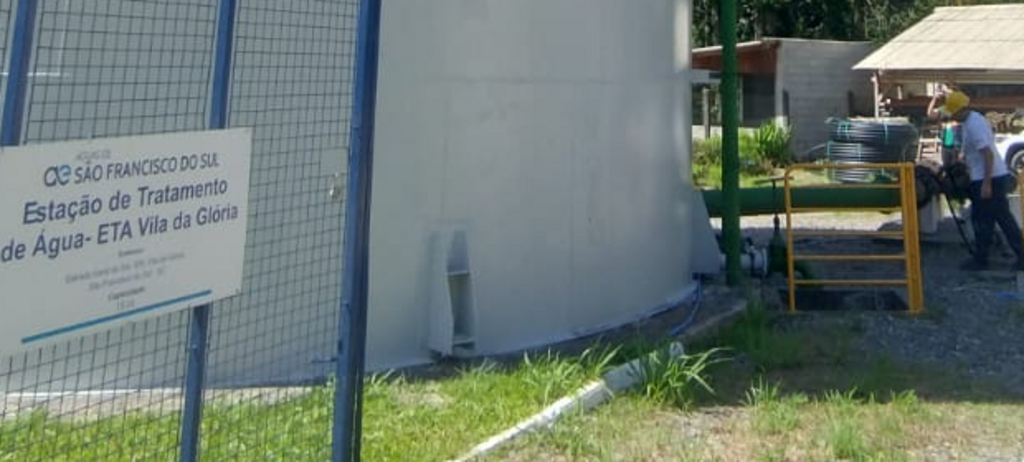 Vistorias da agência reguladora e do SAMAE reforçam fiscalização do saneamento e abastecimento em São Francisco do Sul