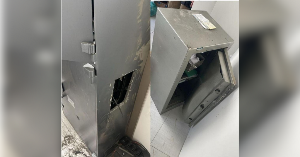 Furto a banco causa prejuízo superior a 60 mil reais em Rio do Sul no Alto Vale do Itajaí