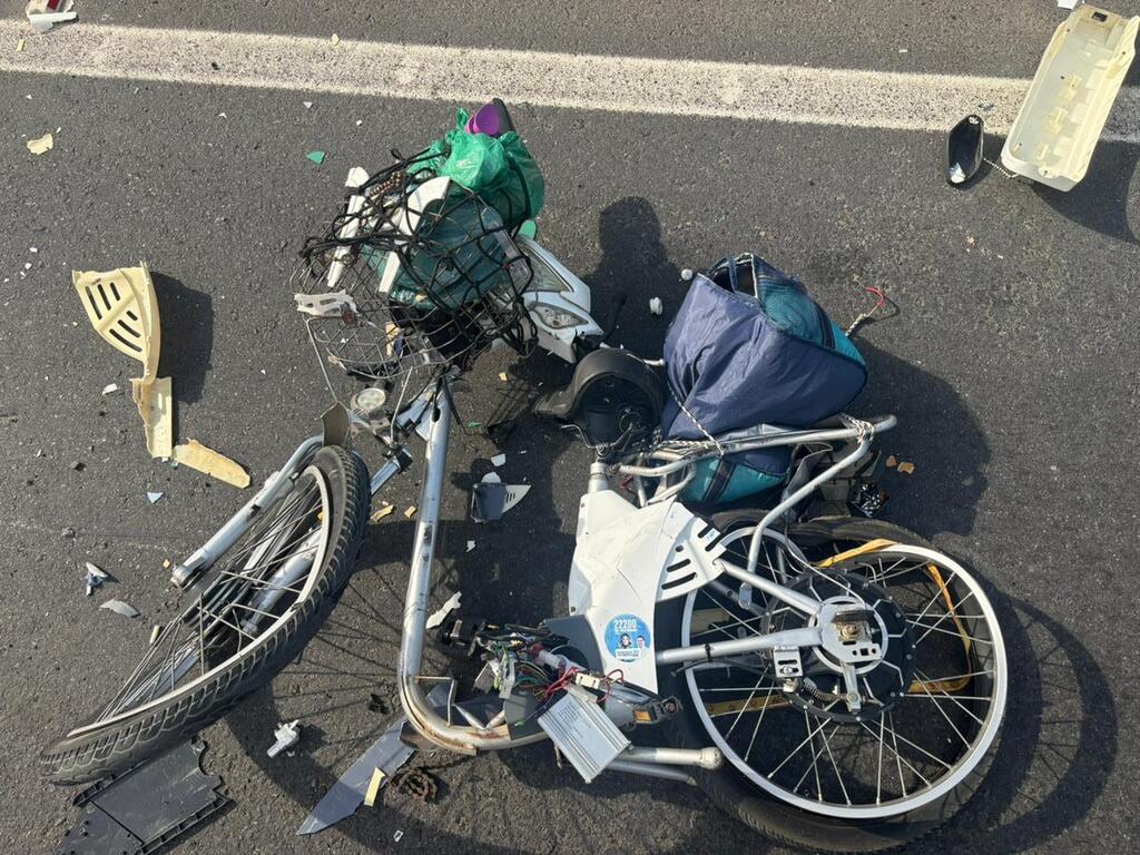 Idoso morre em acidente entre van da saúde e bicicleta elétrica na SC-486