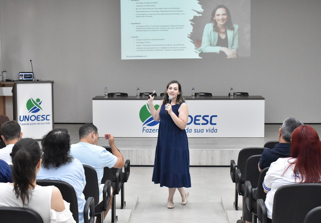 Colégio Unoesc inicia formação pedagógica dos professores de Joaçaba e Capinzal