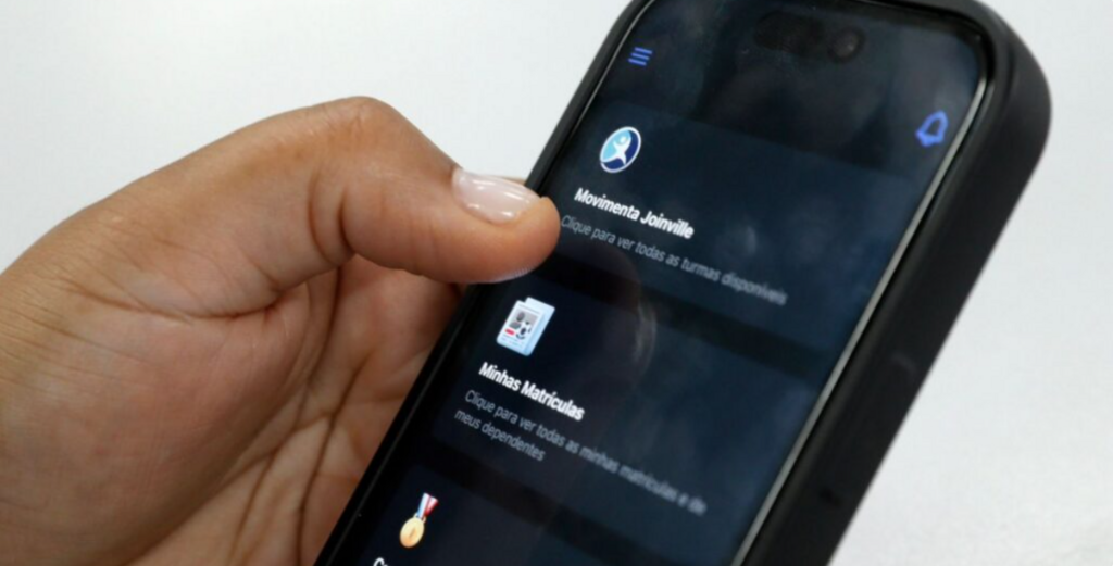 App Joinville Fácil passa a permitir inscrição em atividades esportivas da Prefeitura