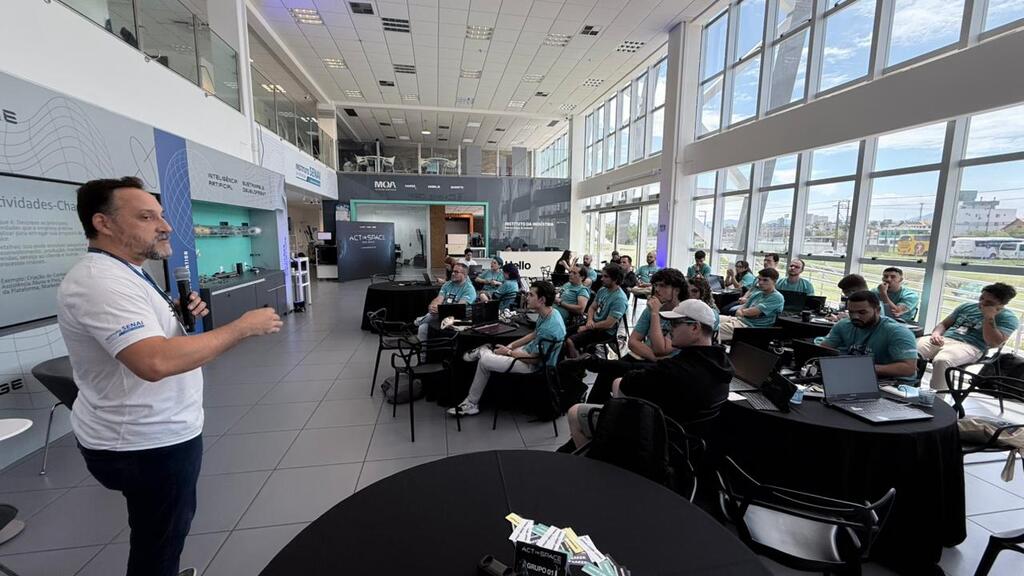 Sapiens Parque sedia hackathon internacional e reforça protagonismo de SC na inovação aeroespacial