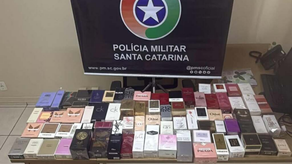 Furto em série: operação policial recupera perfumes levados do comércio de Garopaba