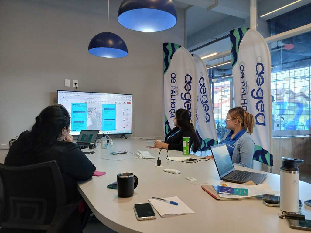 Equipe presencial da Aegea SC eleva padrão de atendimento e impacta positivamente a população