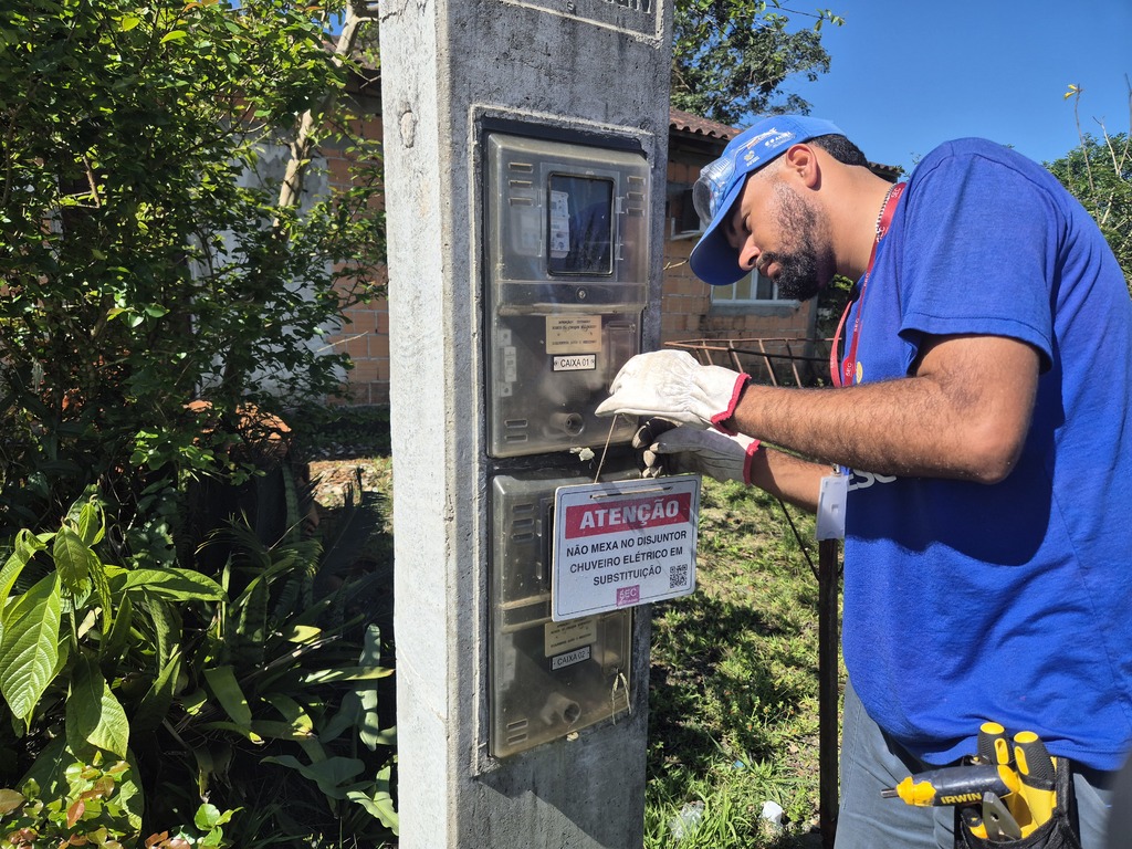 Projeto SC+Eficiente já beneficia mais de 6,3 mil famílias e avança na eficiência energética em Joinville